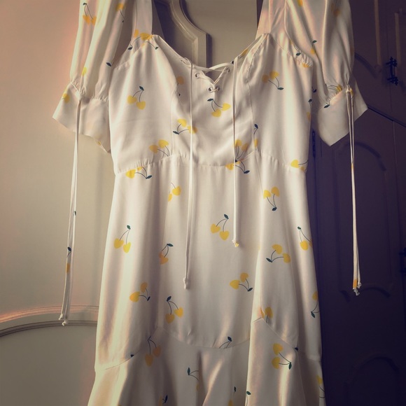 SOLD. For Love and Lemons Ashland Lace up dress - Picture 1 of 3